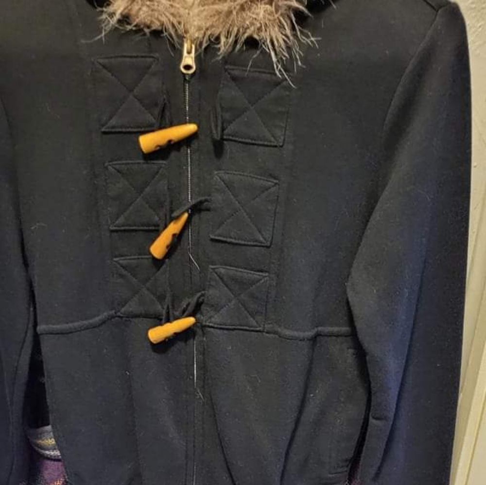 Womens size Medium  black jacket